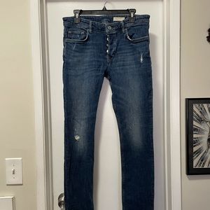 All Saints Men’s Cigarette Jeans